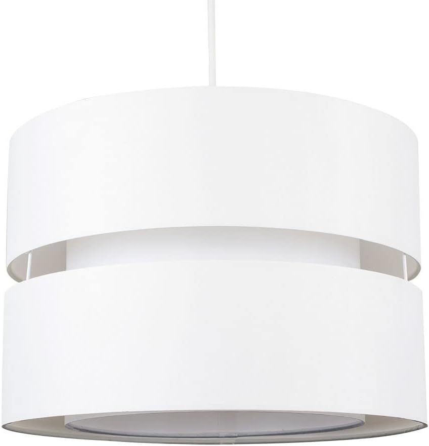 CGC GAYLE Cream Two Tier Ceiling Shade