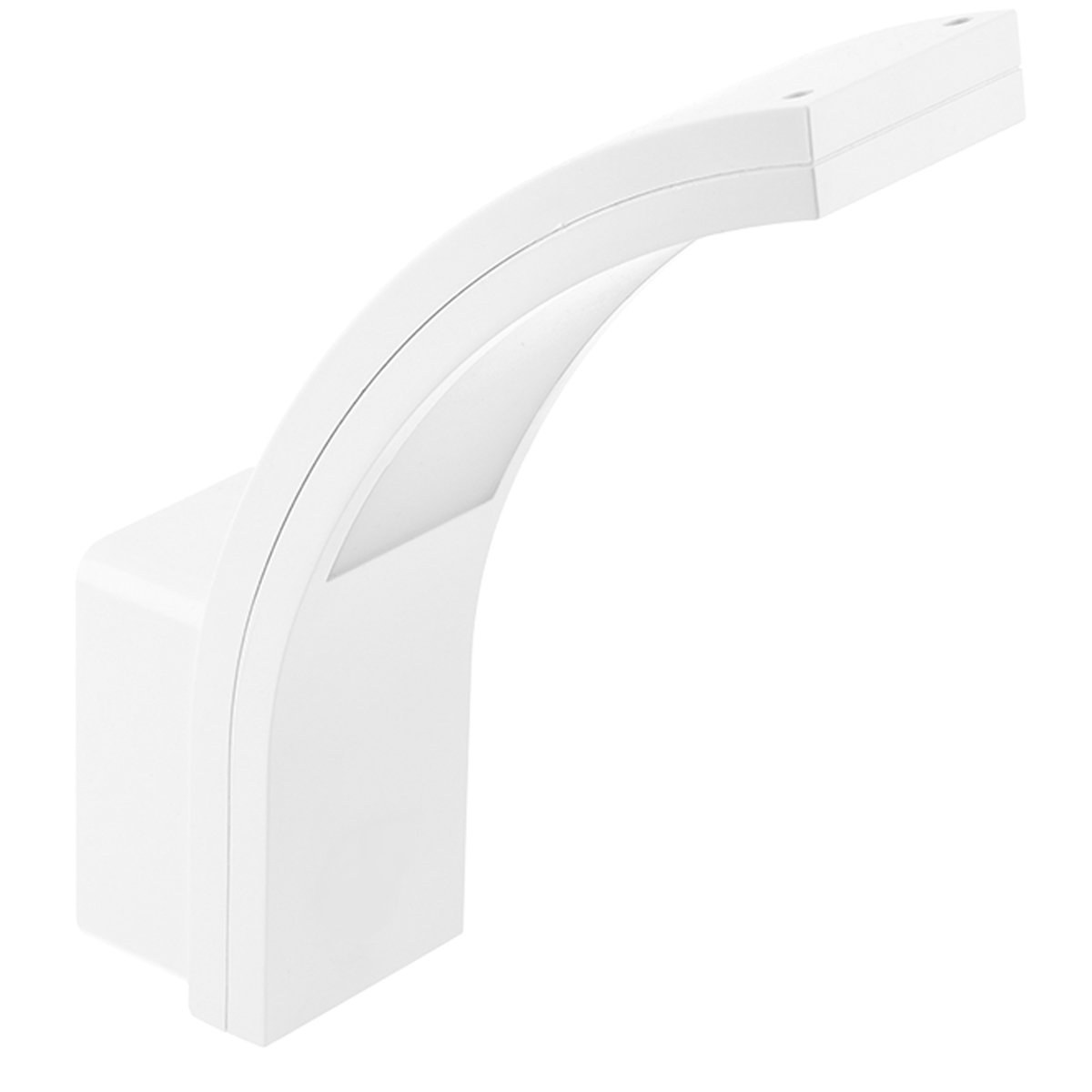 Paris has been designed for use outdoors. It features IP code IP54, which means that the light is protected from dirt and moisture. This LED outdoor wall light is simple and modern in design to create a minimalist light. The LEDs are housed behind an opal white panel made of polycarbonate.