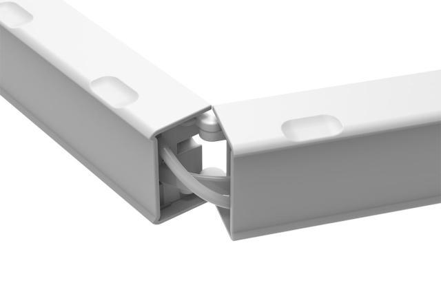 CGC Recessed Round White Emergency Downlight, Changeable Corridor and Open Area Lens