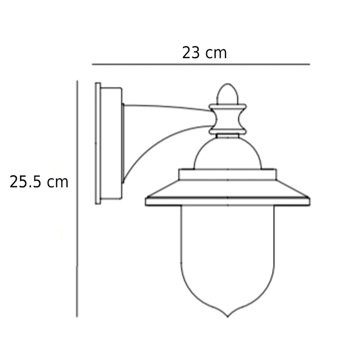 Our Ryder lantern delivers on style and durability and is a smart choice for your exterior lighting. With its dark grey powder coated aluminium construction teamed with clear polycarbonate diffuser, this lantern is hardwearing and rust and weatherproof. Built for life outdoors, it has an IP44 rating which means it can withstand the harshest of weather conditions. For sophisticated yet robust outdoor lighting, our Ryder outdoor traditional lantern is a strong contender.