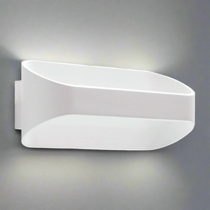 CGC COLTON White Halo Up Down LED Wall Light 10W