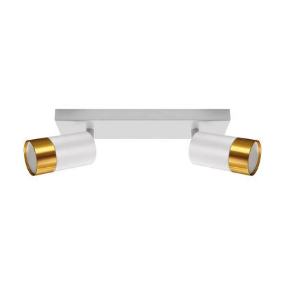 Puzon's elegant and stylish finish makes it the ideal accent to any room. It will look perfect in both traditional and modern environments. It has adjustable heads so you can set the spot lights according to your preferences and can be fitted to either a wall or ceiling. For longevity and durability, the lamp is constructed of aluminium that has been powder coated. It has an IP20 level of protection, making it touch and dust resistant. Intended for internal use.