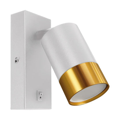 Puzon's elegant and stylish finish makes it the ideal accent to any room. It will look perfect in both traditional and modern environments. It has an adjustable head so you can set the spot light according to your preferences and also a convenient on and off switch making it idea for a reading or bedside light. For longevity and durability, the lamp is constructed of aluminium that has been powder coated.