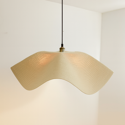 CGC Flora 78cm Cream Large Floppy Fabric Lampshade