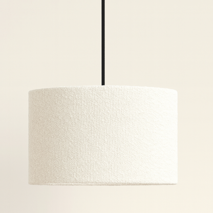 CGC PETRA 30cm White Boucle Ceiling or Table Lamp Shade