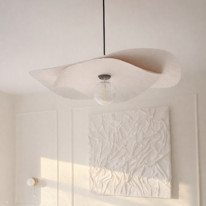 CGC Wanda Duo Two Layer 60cm and 45cm Paper Wave Easy Fit Lampshade