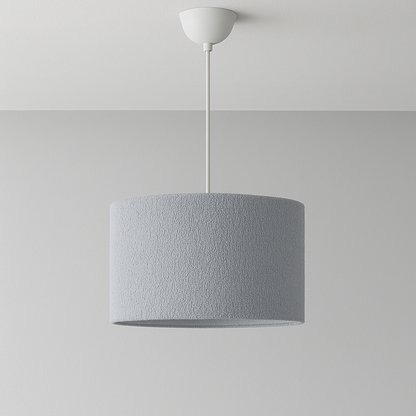 CGC PETRA 30cm Grey Boucle Ceiling or Table Lamp Shade