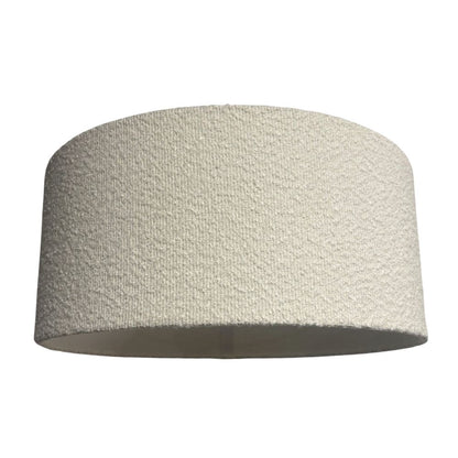 CGC PETRA 45cm Large White Boucle Ceiling or Table Lamp Shade