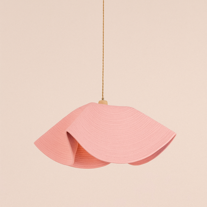 CGC Flora 64cm Pink Floppy Fabric Lampshade