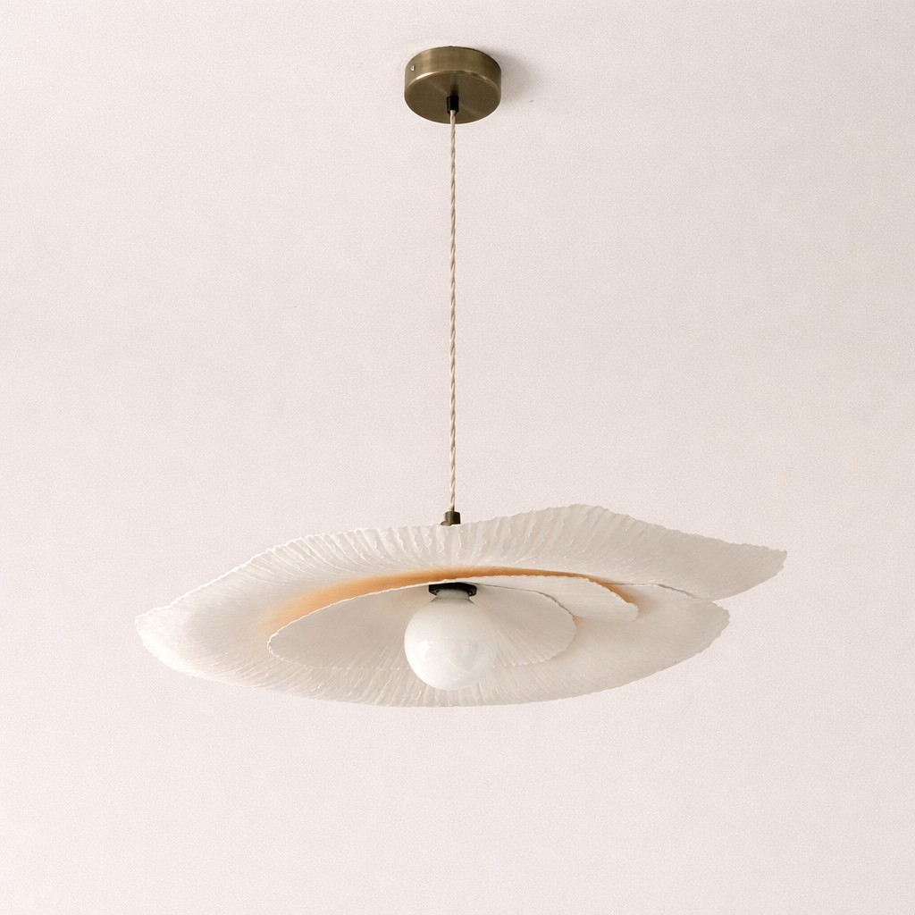 CGC Stefania Duo Two Layer 60cm and 37cm Paper Wave Easy Fit Lampshade