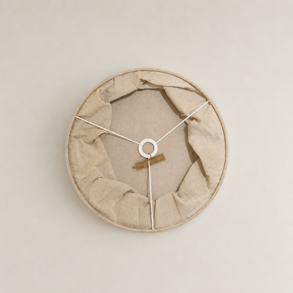 CGC Sicilia Oatmeal Linen Large 50cm Round Drum Diffuser Lampshade