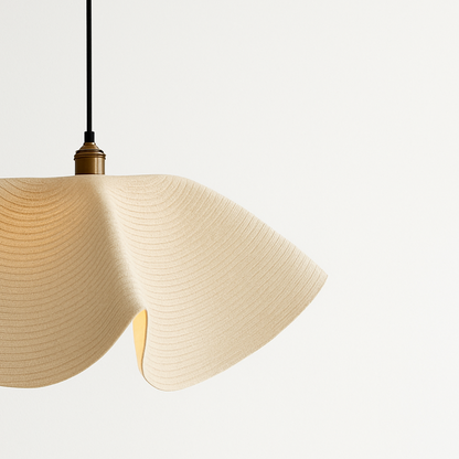 CGC Flora 78cm Cream Large Floppy Fabric Lampshade