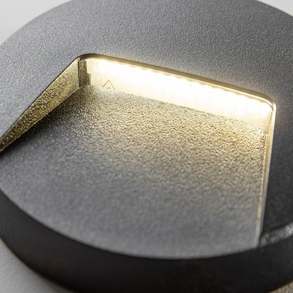 This light makes it easy to add unique modern lighting to your outdoor space. Whether you place it under a cover or in the open air, you can be sure it won’t take on damage. The IP65 rating of the light allows it to withstand even the hardest conditions and most extreme temperatures. The high quality paint also serves a function in the way it protects the fixture from rust or corrosion.