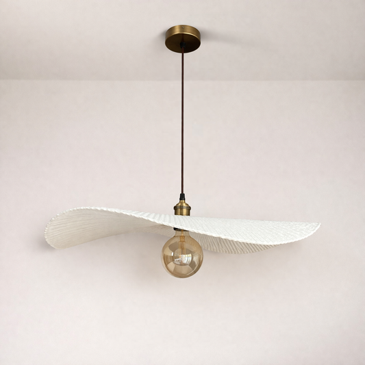 CGC Tallulah Extra Large 60cm Paper Wave Easy Fit Lampshade