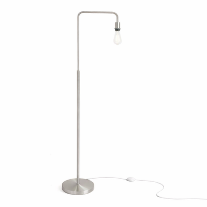 CGC KYRA Brushed Nickel Angled Floor Lamp