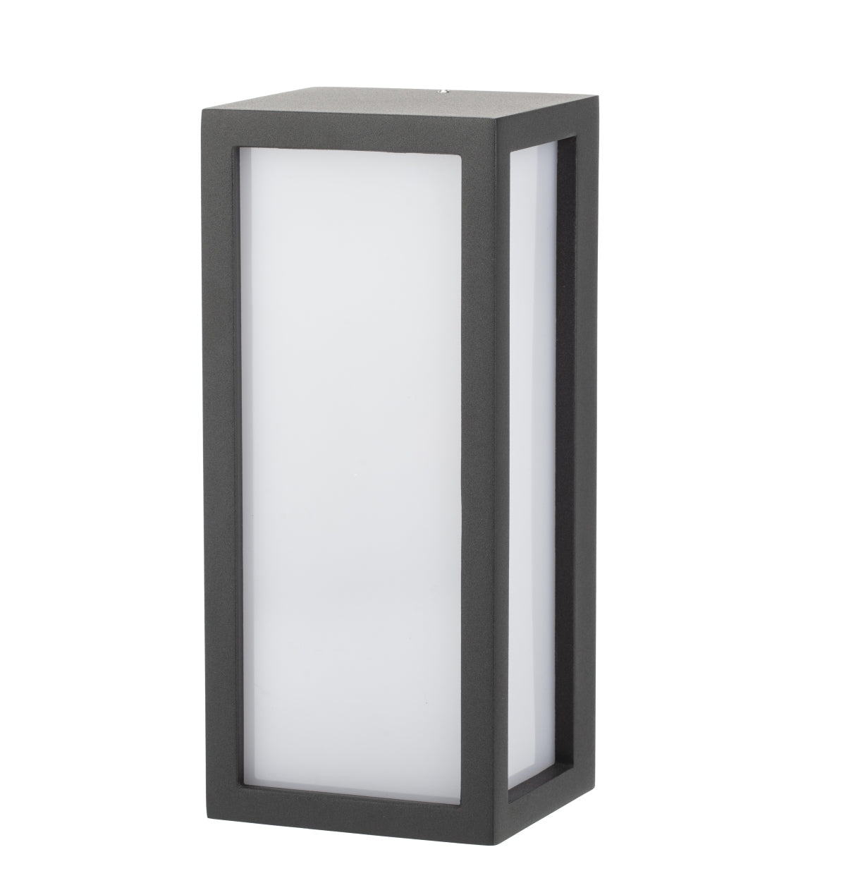 If you’re looking for a modern take on a traditional outdoor wall light, this black aluminium rectangle wall light is perfect for adding style and protection for your home. This classic design with a contemporary twist, styled with a metal rectangle shape and fitted with opal diffusers also contains an imposing black finish, making it ideal for any home design - adding a statement to any wall it fits in