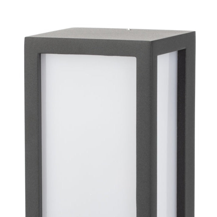 If you’re looking for a modern take on a traditional outdoor wall light, this black aluminium rectangle wall light is perfect for adding style and protection for your home. This classic design with a contemporary twist, styled with a metal rectangle shape and fitted with opal diffusers also contains an imposing black finish, making it ideal for any home design - adding a statement to any wall it fits in