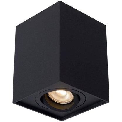 CGC SASHA Black Square Surface Mount Tilt Spotlights