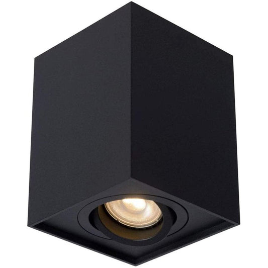 CGC SASHA Black Square Surface Mount Tilt Spotlights