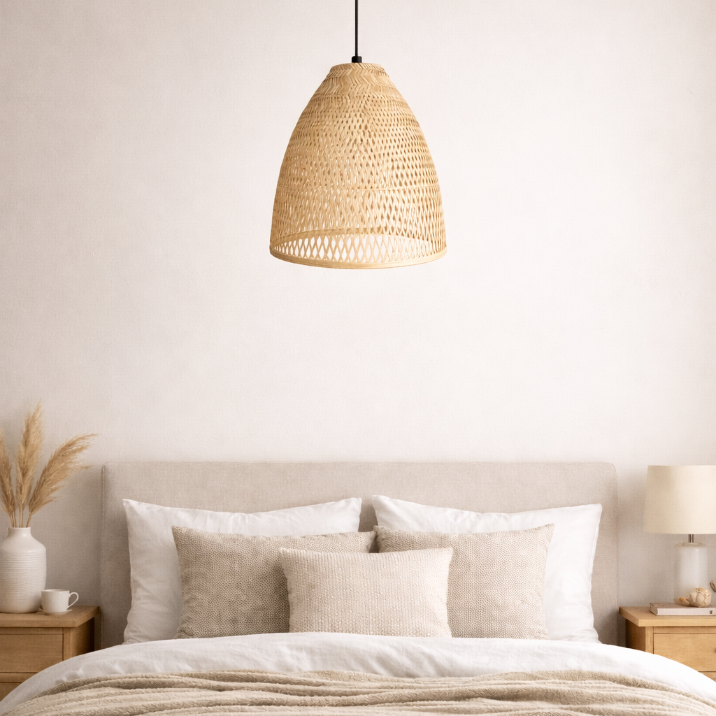 CGC Calista Bamboo Easy Fit Hand Made Lampshade