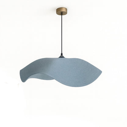 CGC Flora 78cm Baby Blue Large Floppy Fabric Lampshade