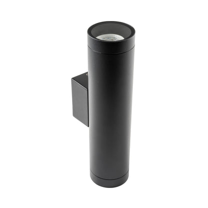CGC LUCAS Black Extra Long GU10 Up and Down Outdoor Wall Light Spotlight IP44 Aluminium
