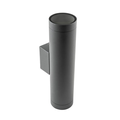 CGC LUCAS Dark Grey Anthracite Extra Long GU10 Up and Down Outdoor Wall Light Spotlight IP44 Aluminium