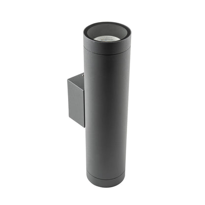 CGC LUCAS Dark Grey Anthracite Extra Long GU10 Up and Down Outdoor Wall Light Spotlight IP44 Aluminium