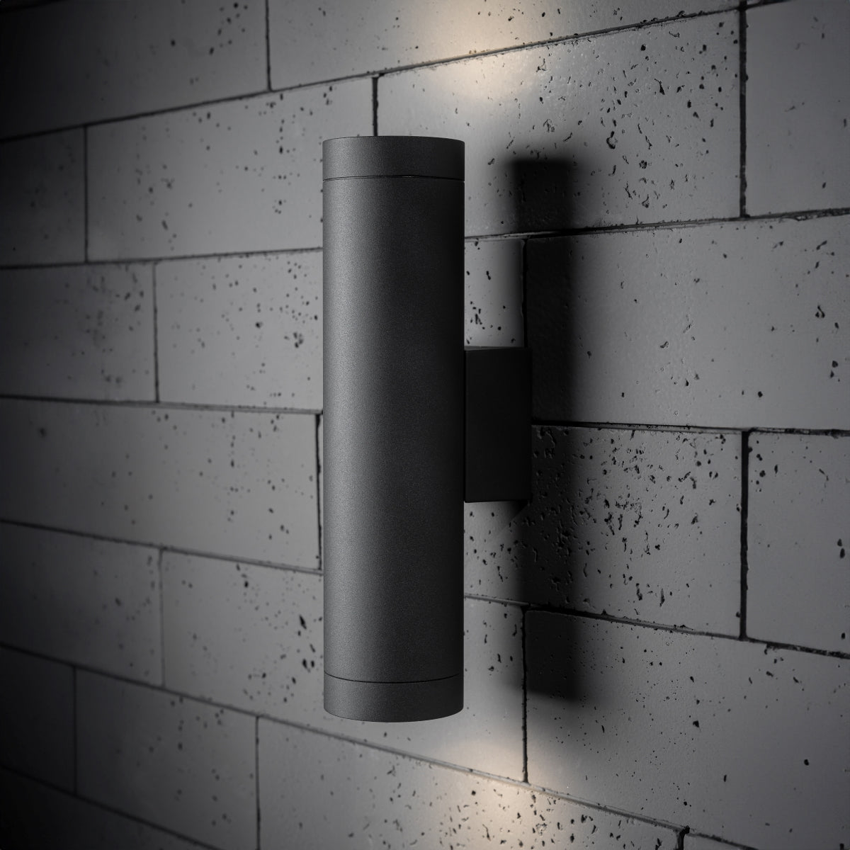 CGC LUCAS Dark Grey Anthracite Extra Long GU10 Up and Down Outdoor Wall Light Spotlight IP44 Aluminium