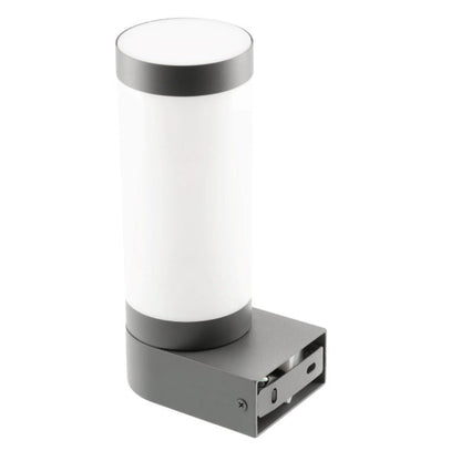 Our Rome grey anthracite outdoor wall light with opal diffuser would look perfect in a modern or more traditional home design. Outside wall lights can provide atmospheric light in your garden, at the front door or on the terrace as well as a great security solution. It is designed for durability and longevity with its robust material producing a fully weatherproof and water resistant light fitting.