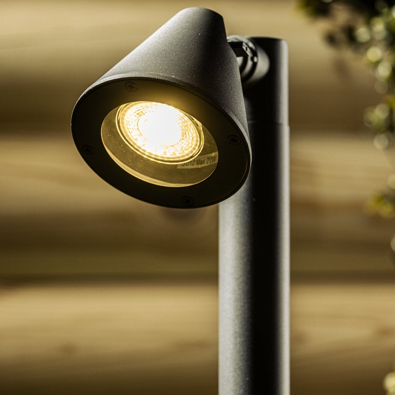 CGC MOLLY Dark Grey Cone Medium Post Light