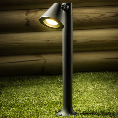 CGC MOLLY Dark Grey Cone Large Post Light
