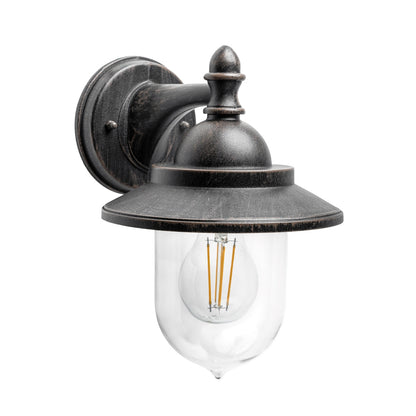 CGC RYDER Antique Bronze Fisherman Lantern Wall Light