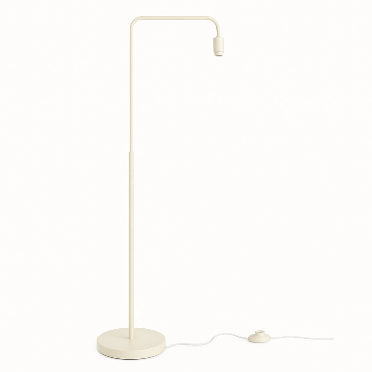 CGC KYRA Off White Angled Floor Lamp