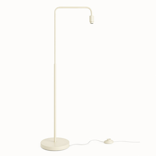 CGC KYRA Off White Angled Floor Lamp