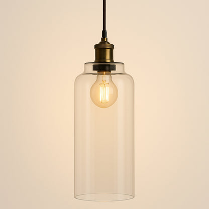 CGC MARGOT Clear Glass Cylinder Lampshade