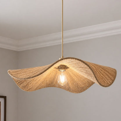CGC Virelle Large 60cm Hand Made Hemp String Easy Fit Lampshade
