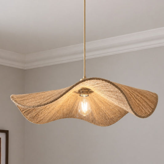CGC Virelle Large 60cm Hand Made Hemp String Easy Fit Lampshade