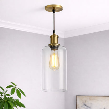 CGC MARINDA Clear Glass Cylinder Lampshade