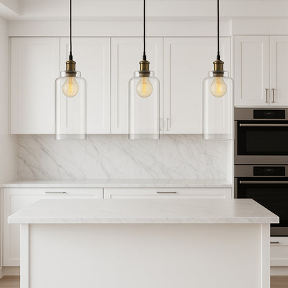 CGC MARGOT Clear Glass Cylinder Lampshade