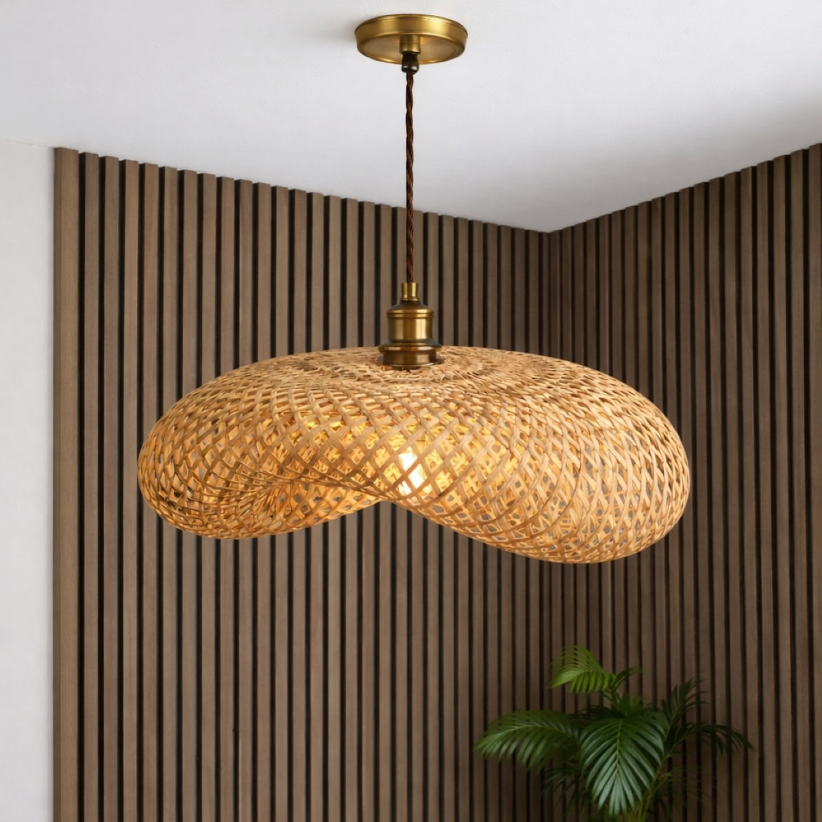 CGC Arina Bamboo Easy Fit Hand Made Lampshade