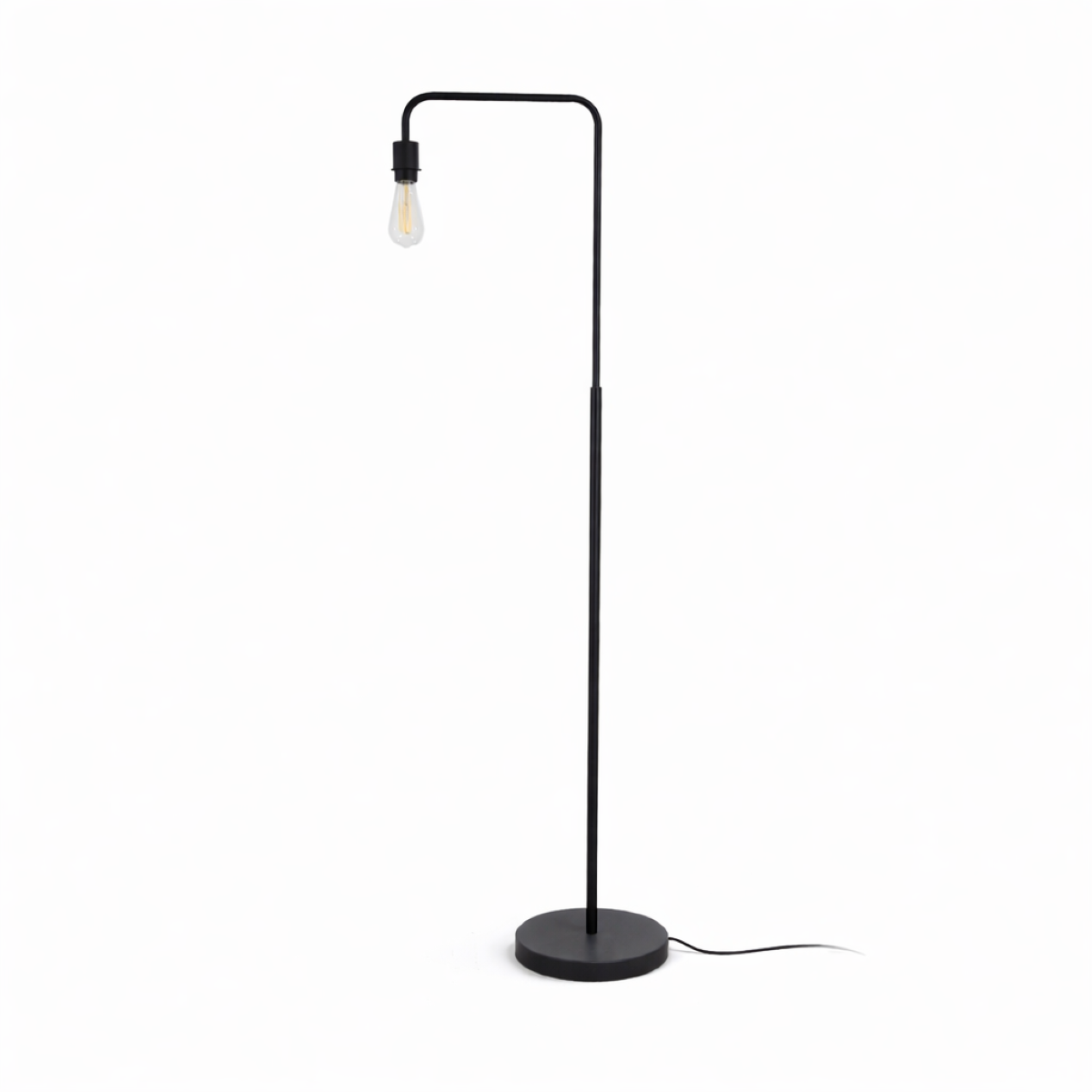 CGC KYRA Matt Black Angled Floor Lamp