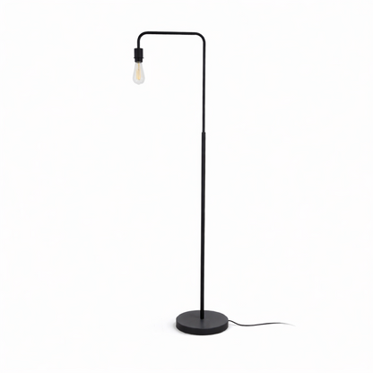 CGC KYRA Matt Black Angled Floor Lamp
