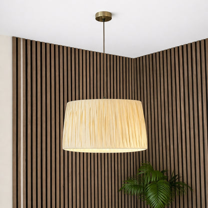 CGC TOVE Straw Paper Large Easy Fit Hand Made Lampshade