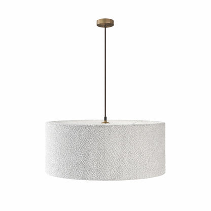 CGC PETRA 45cm Large Grey Boucle Ceiling or Table Lamp Shade