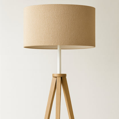 CGC PETRA 30cm Light Brown/Taupe Boucle Ceiling or Table Lamp Shade