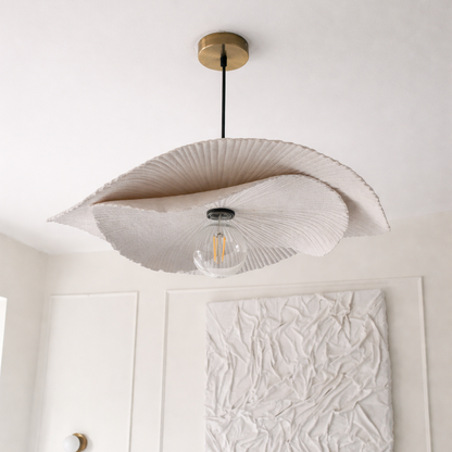 CGC Tallulah Duo Two Layer 60cm and 45cm Paper Wave Easy Fit Lampshade
