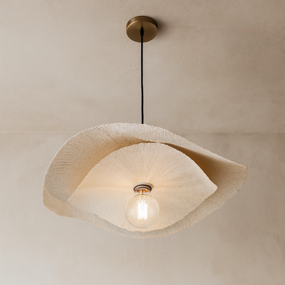 CGC Wanda Duo Two Layer 60cm and 45cm Paper Wave Easy Fit Lampshade