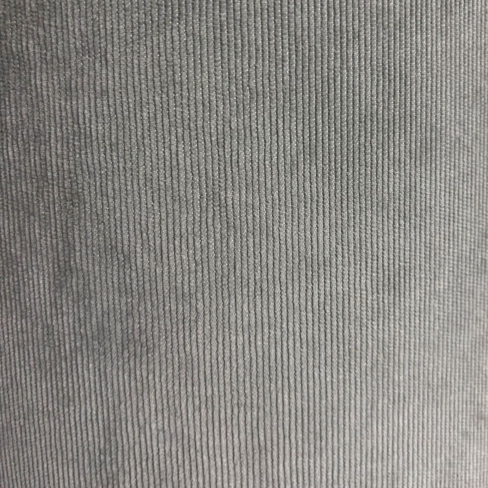 CGC LOLA Grey Corduroy 30cm Lampshade Matching Silk Inner