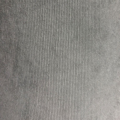 CGC LOLA Grey Corduroy 30cm Lampshade Matching Silk Inner